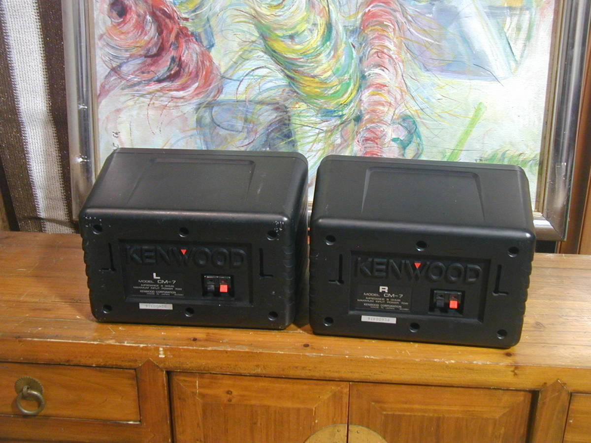 Yahoo!オークション - 【パワフルな音】 ケンウッド CM-7 コンパクトサ