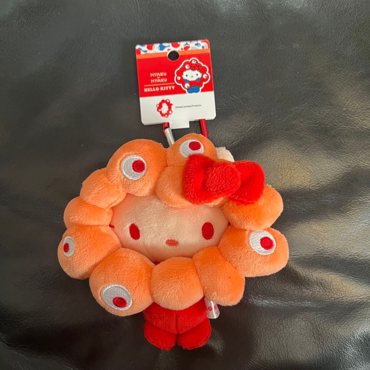 ミャクミャク ハローキティ なりきりぬいぐるみ カラビナ 推しカラー