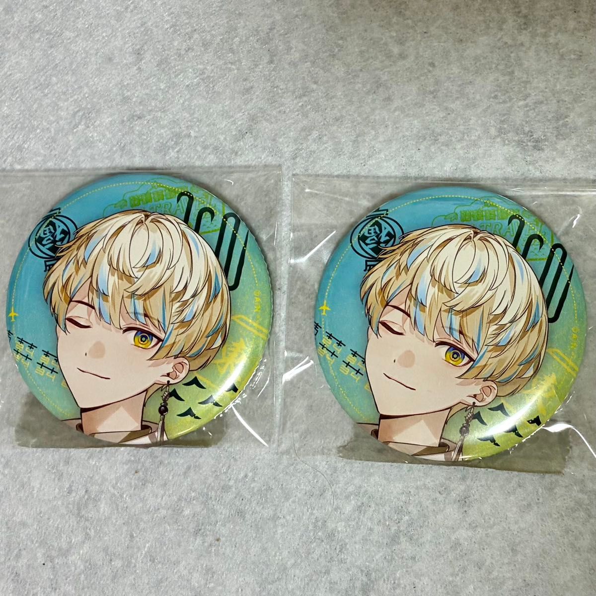 にじさんじ 緋八マナ Asia Travel 2023 アジアトラベル 缶バッジ