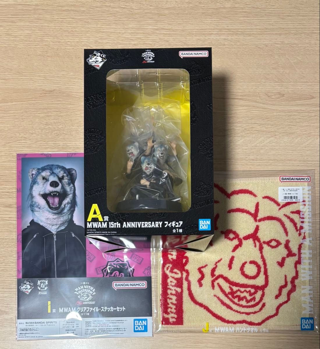 マンウィズ 一番くじ A賞 フィギュア I賞 J賞 K賞 セット 一番くじ MAN