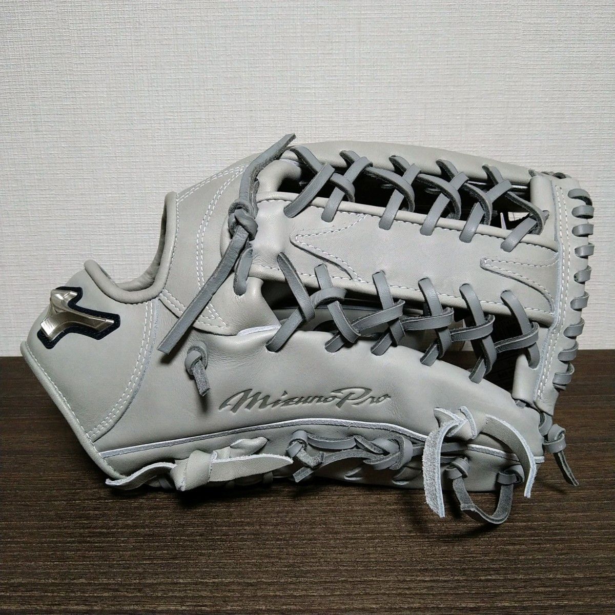 未使用］ミズノプロ A51 グレー 軟式 外野手用 グラブ イチローモデル