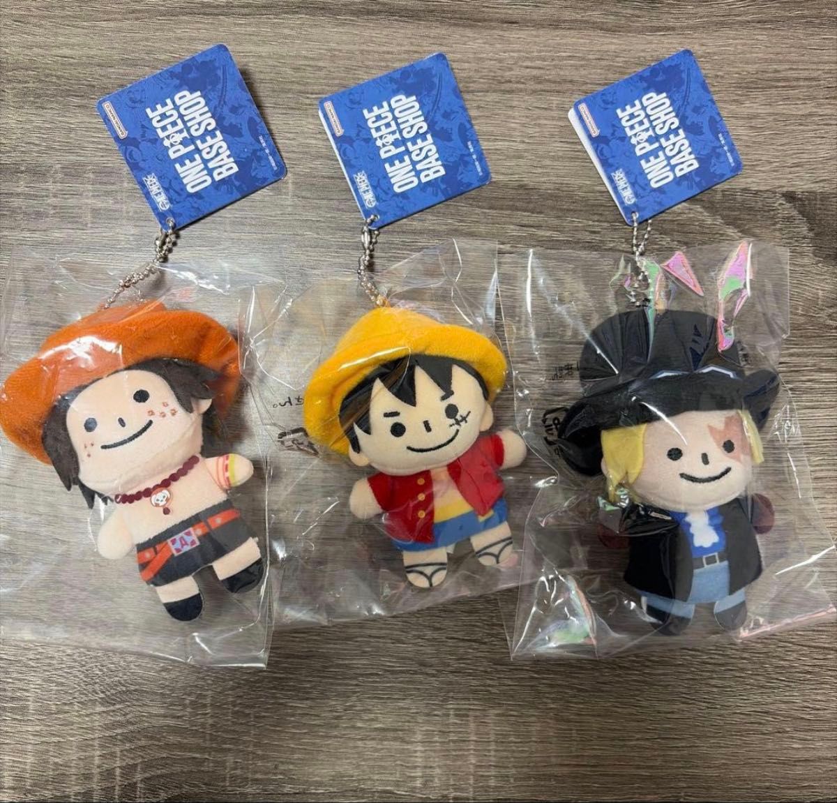 ONEPIECE BASE SHOP ゆびぬい ワンピース ルフィ エース サボ