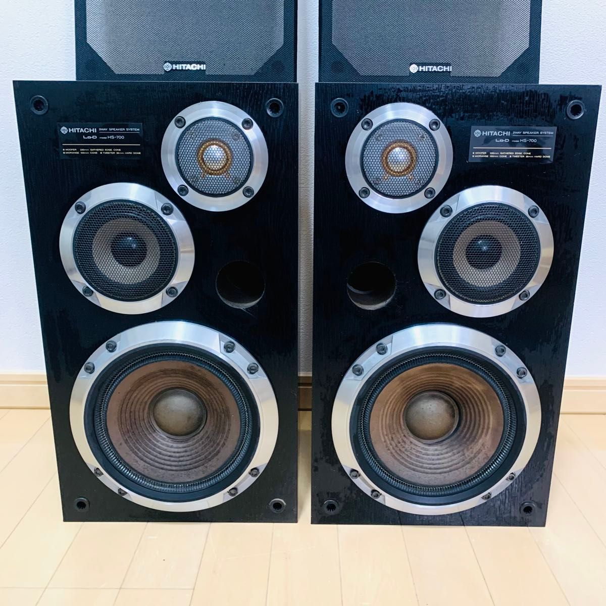 HITACHI スピーカー ペア HS-700 (MX-HF700CD用) 日立 ヒタチ Lo-d