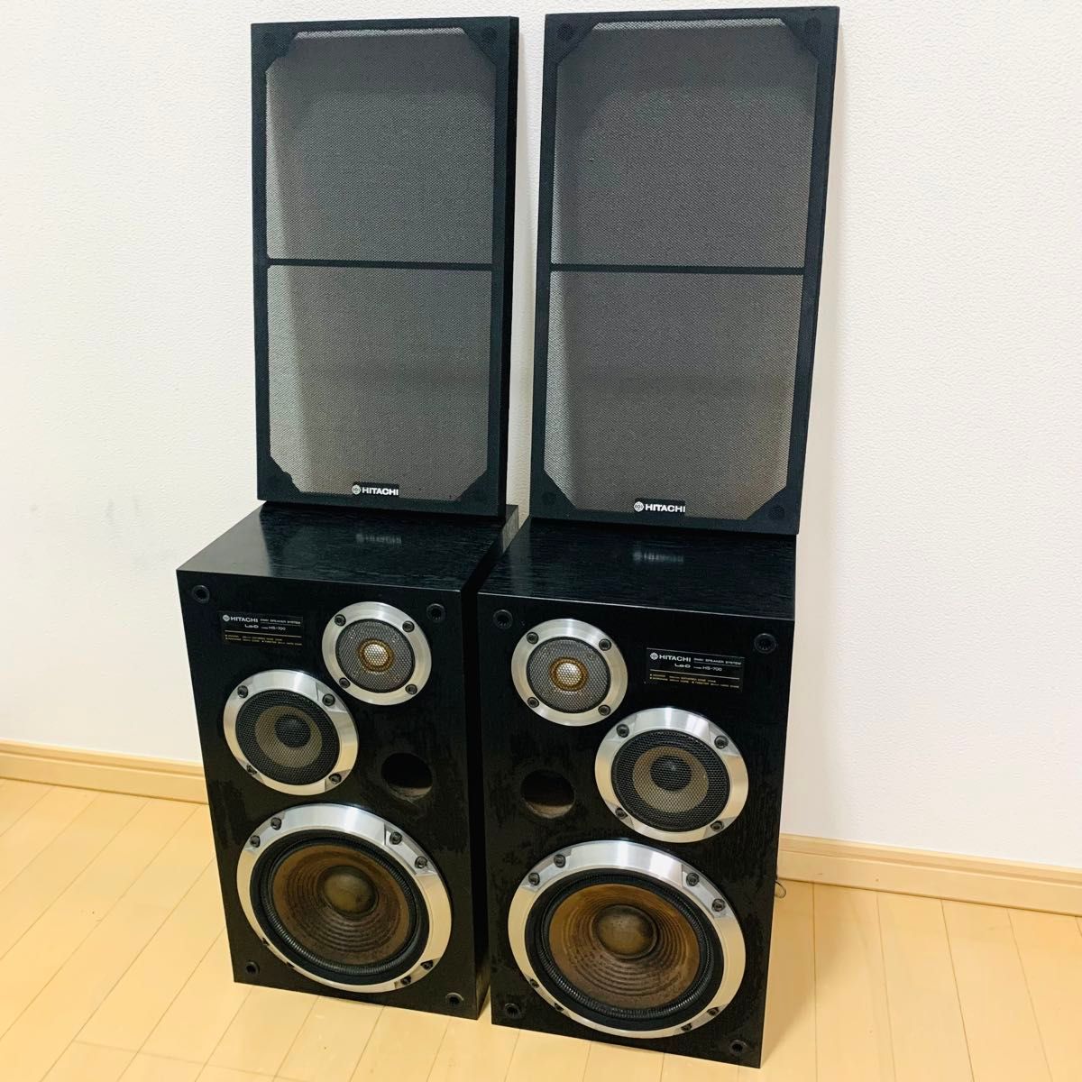 HITACHI スピーカー ペア HS-700 (MX-HF700CD用) 日立 ヒタチ Lo-d