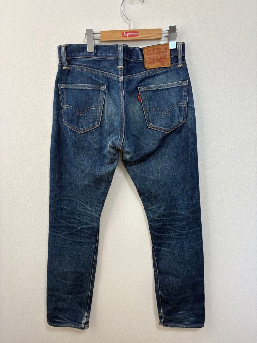 511】140周年 USA製 リーバイス セルビッチ 赤耳 ホワイトオーク