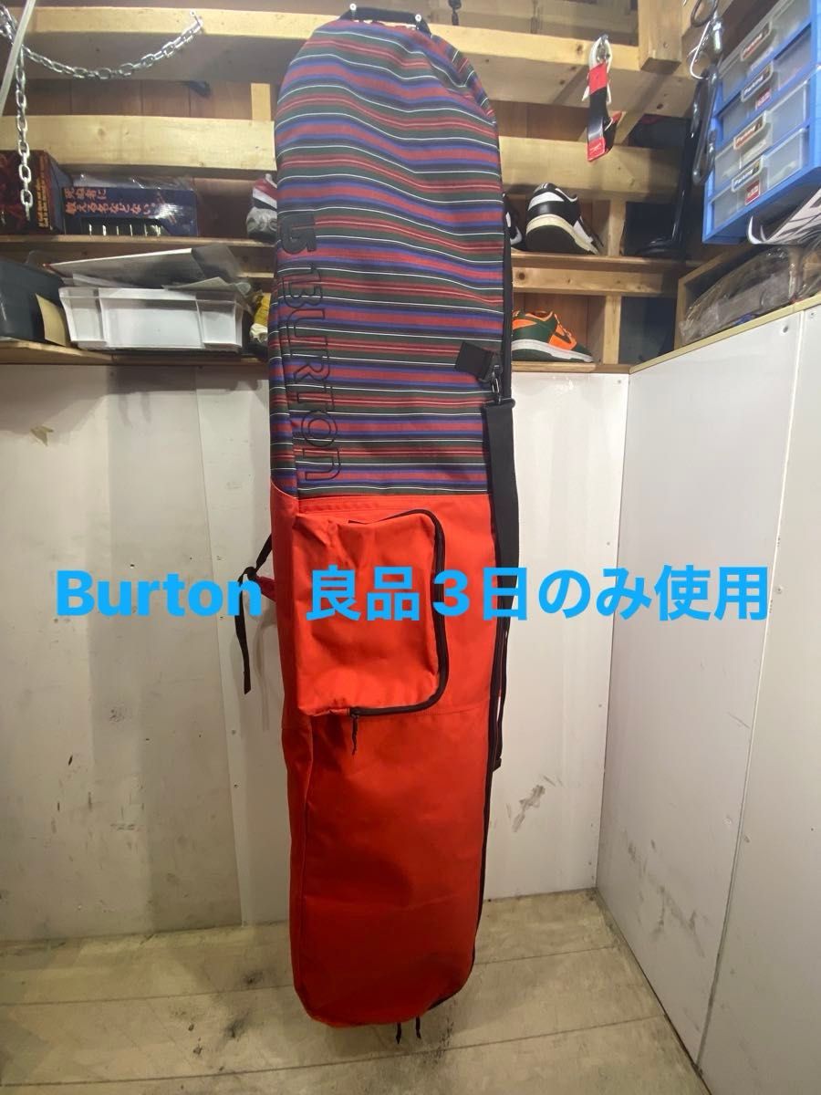 Burton スノーボードバッグ 赤 キャスター付き Burton スノーボード