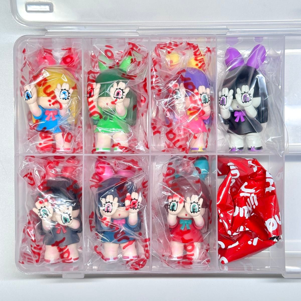 未開封6種+シークレット】全7種 コンプリート 手の目少女 Q にぎる