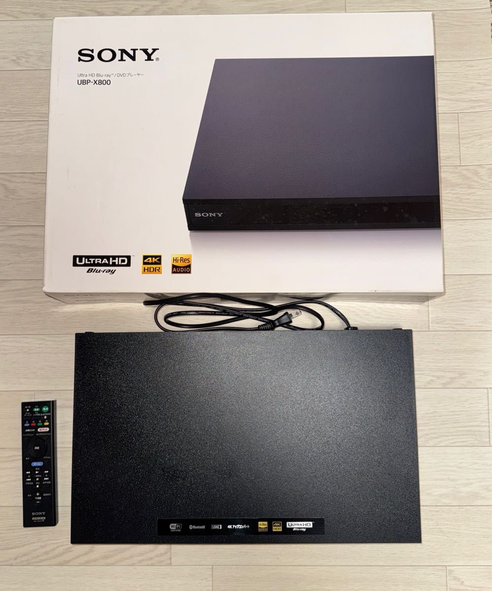 SONY UBP-X800M 4Kブルーレイプレイヤー《ジャンク品》｜Yahoo!フリマ
