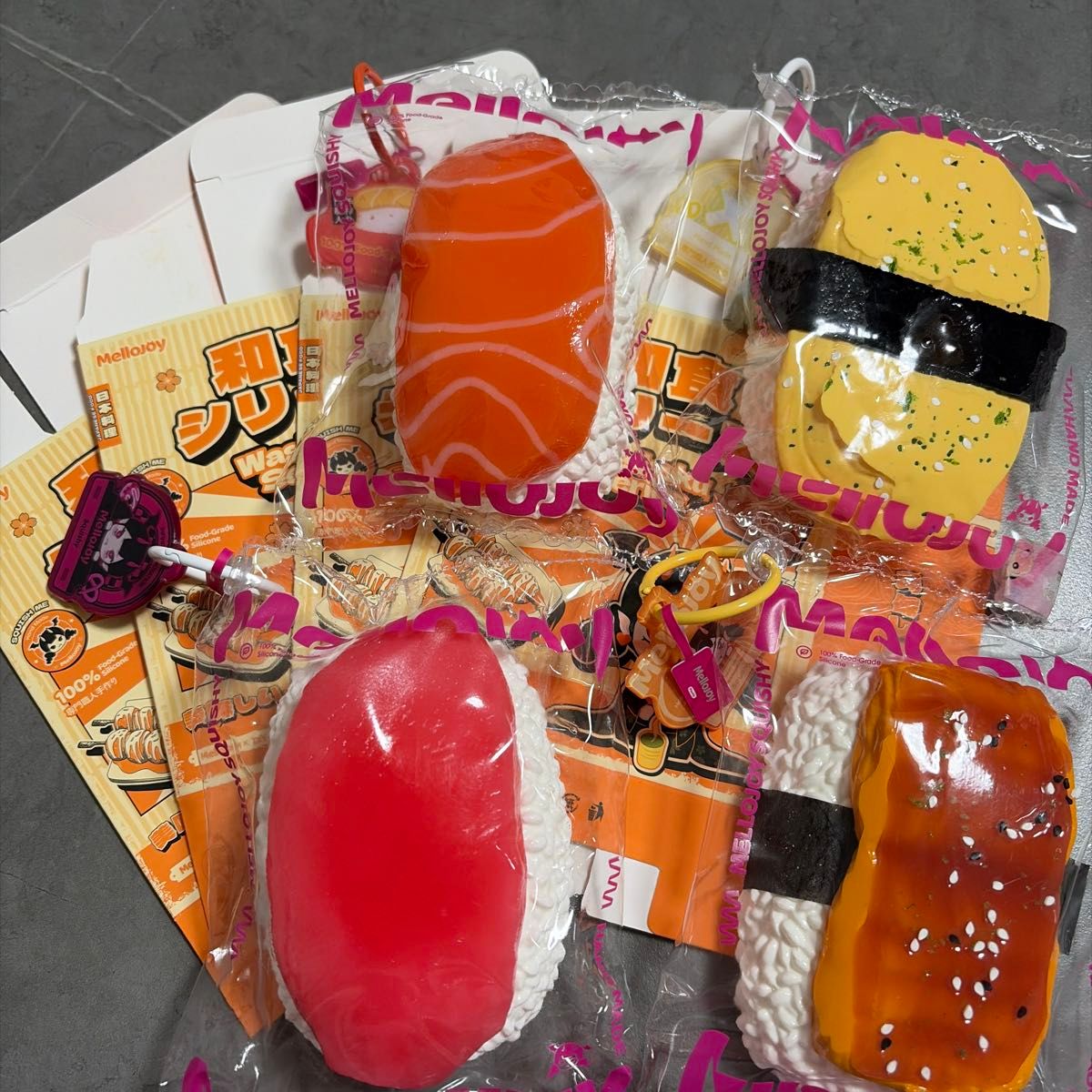 Mellojoy スクイーズ メロジョイ 和食 和食シリーズ 寿司セット｜Yahoo