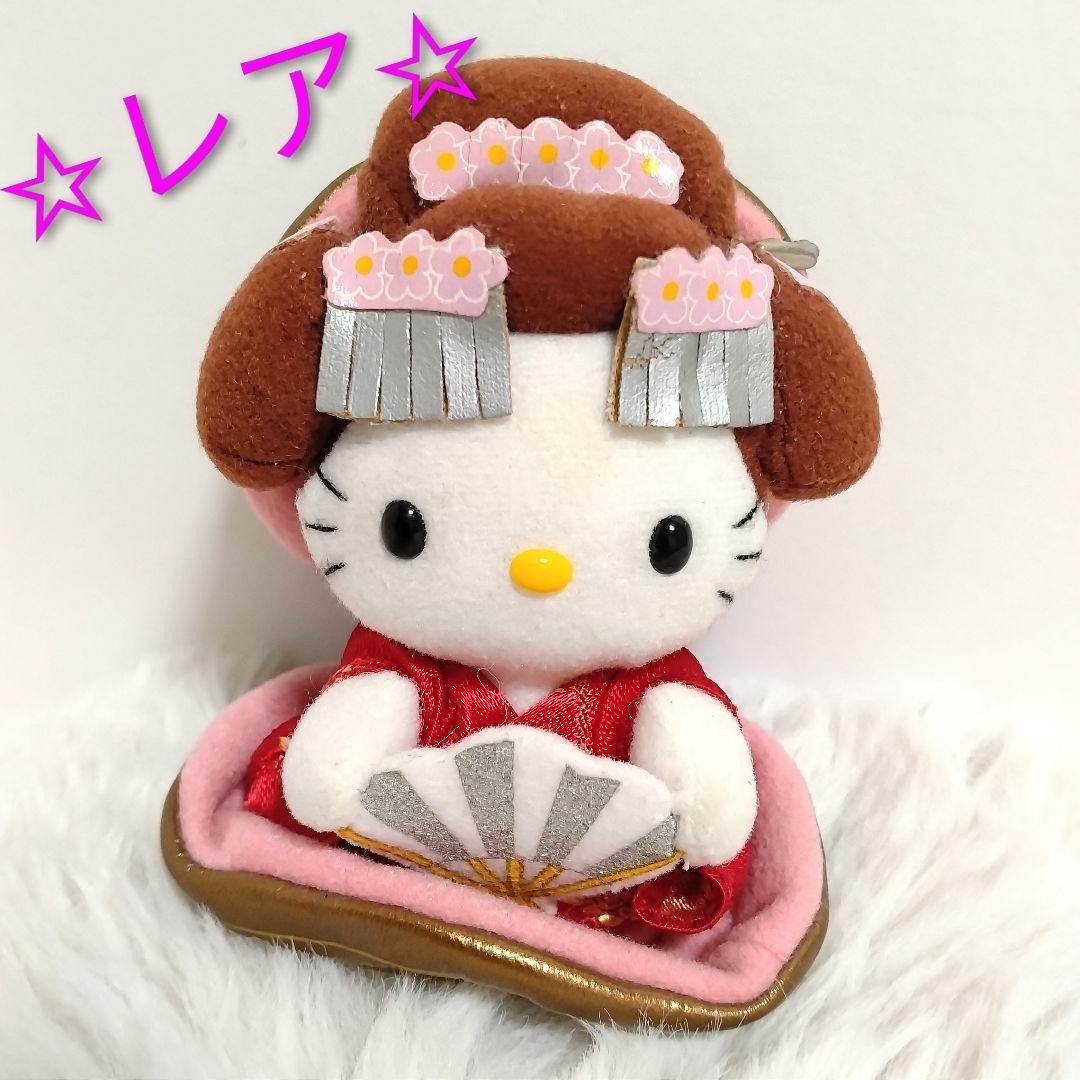 レア] ハローキティ ぬいぐるみ 山陰限定 宍道湖しじみバージョン 2004