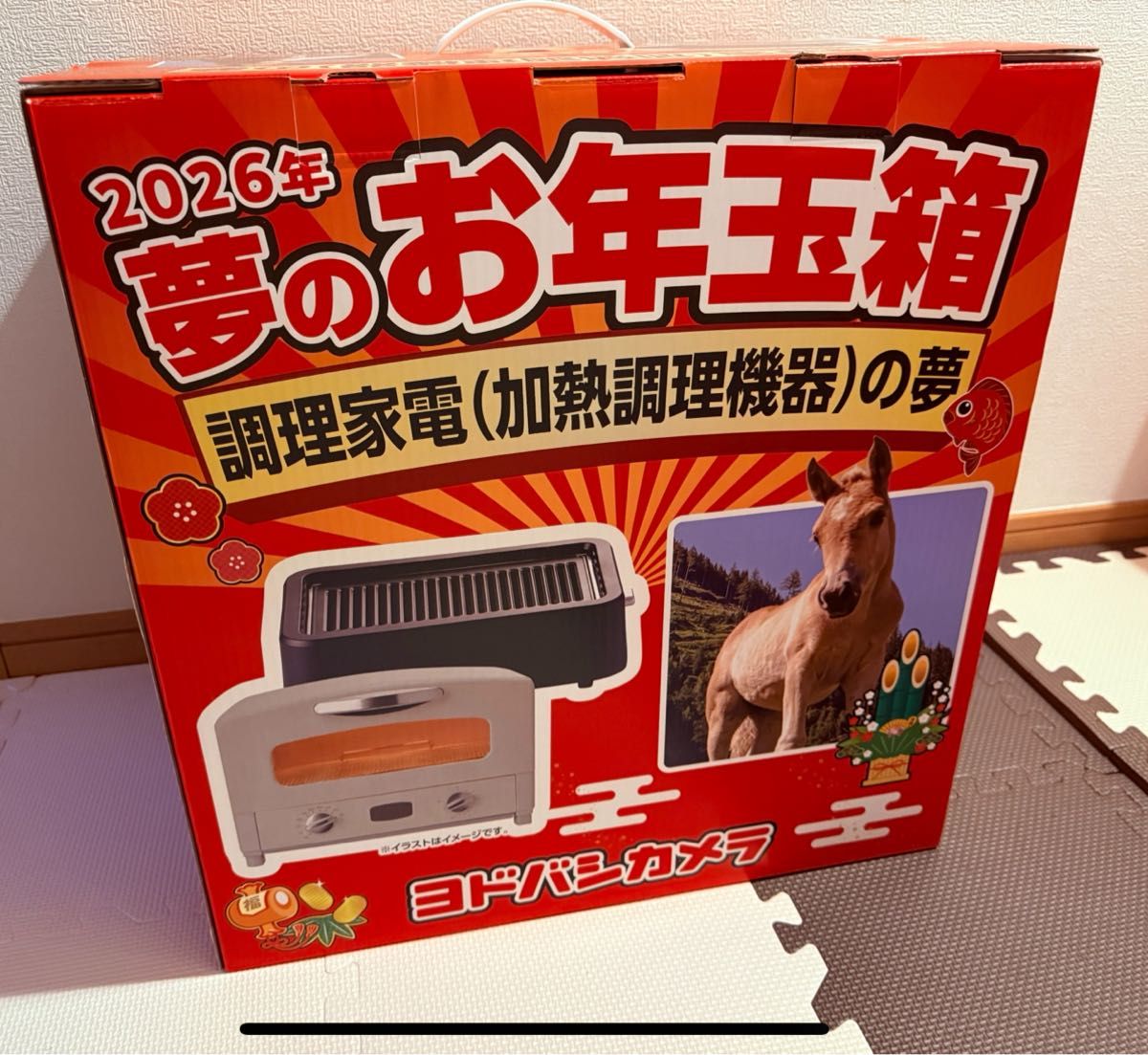 ヨドバシカメラ お年玉箱 2026年 調理家電(加熱調理機器)の夢 福袋