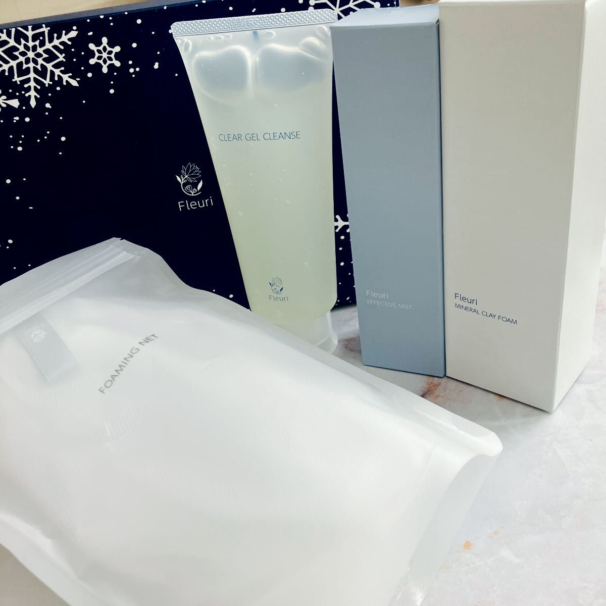 限定 Fleuri フルリ 素肌美のケアセット+クリスマスコフレ