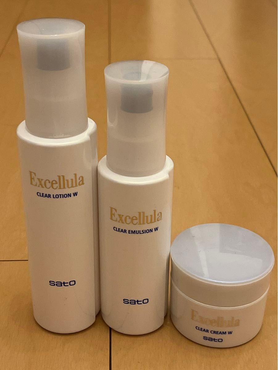エクセルーラ クリアシリーズ 化粧水 乳液 クリーム 3点セット｜Yahoo