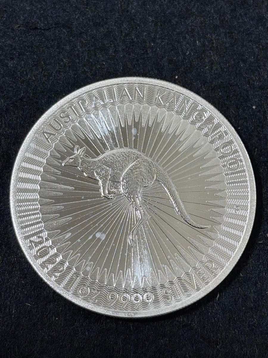 2022年 オーストラリア カンガルー 1オンス 9999 純銀 銀貨｜Yahoo