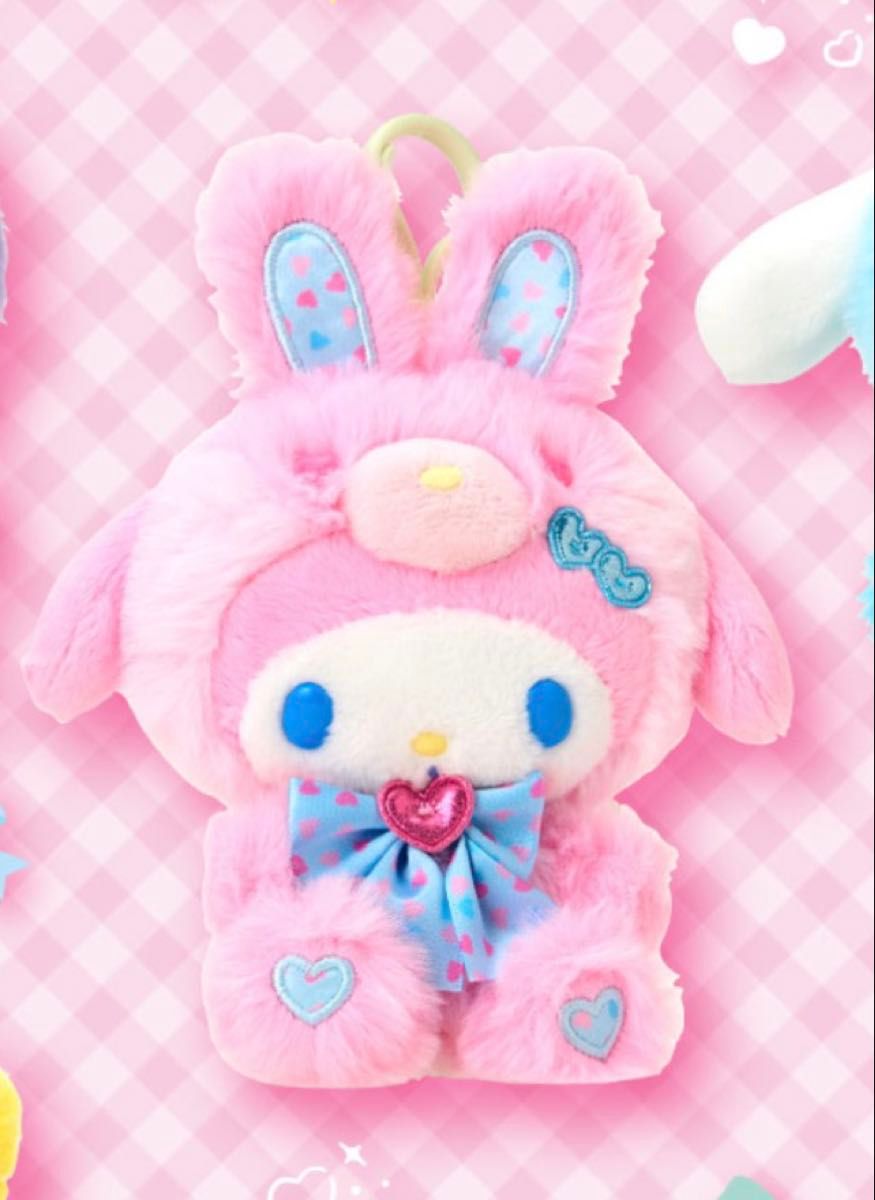 サンリオ マイメロ マスコットホルダー スプリングラビット マイ