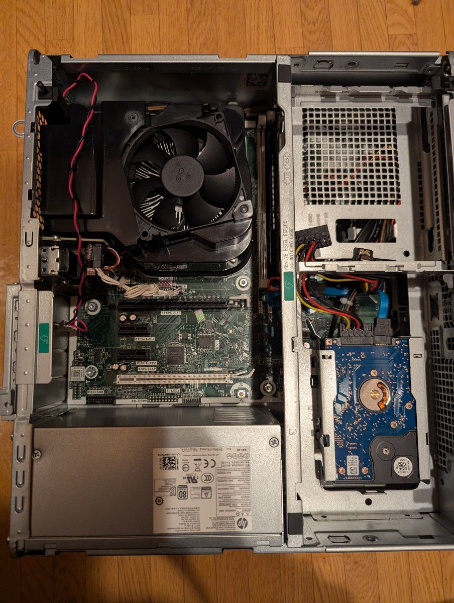 HP EliteDesk 800 G6 SFF 10世代対応 ストレージ1TB付 CPU 無し メモリ