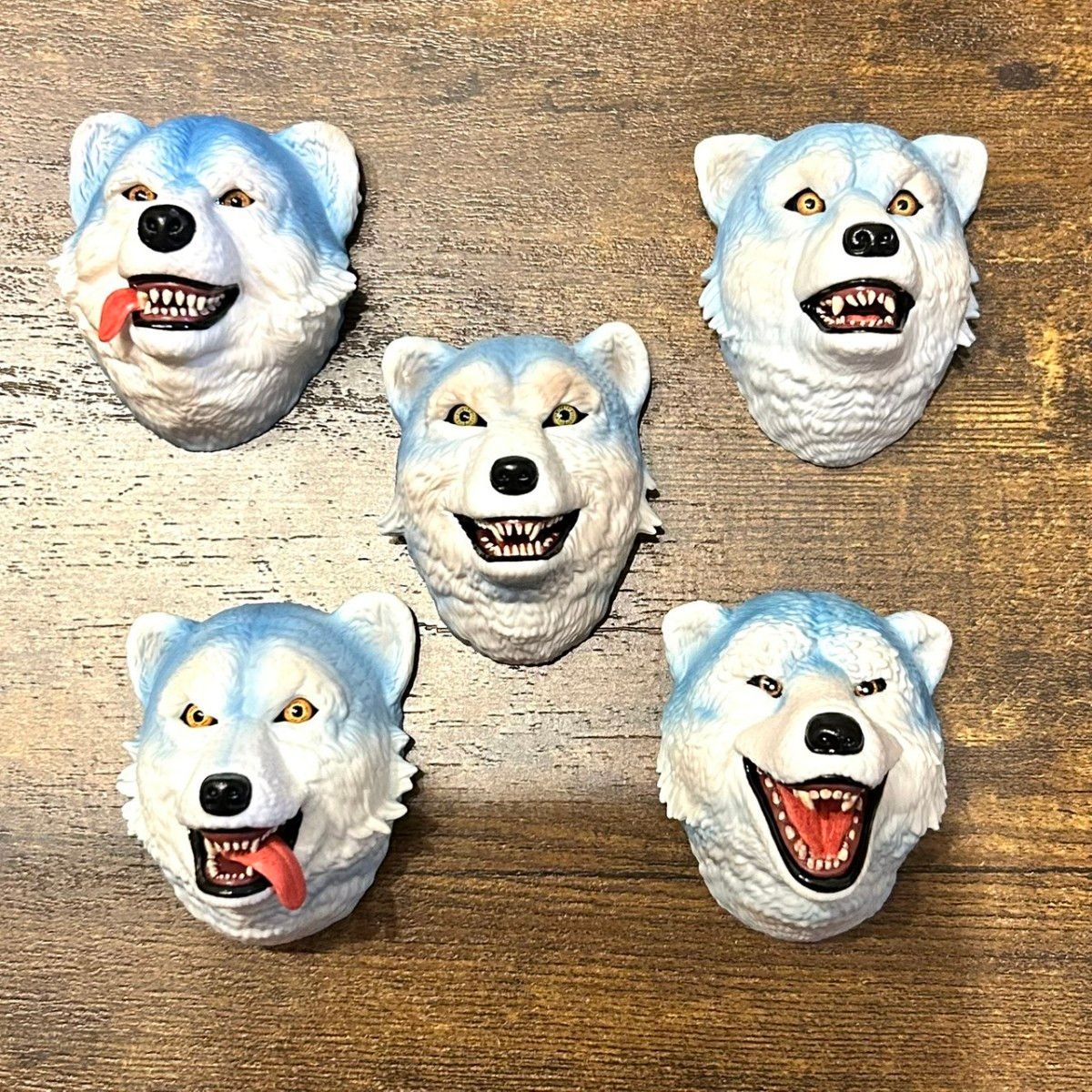 MAN WITH A MISSION 一番くじ フェイスマグネット コンプセット｜Yahoo