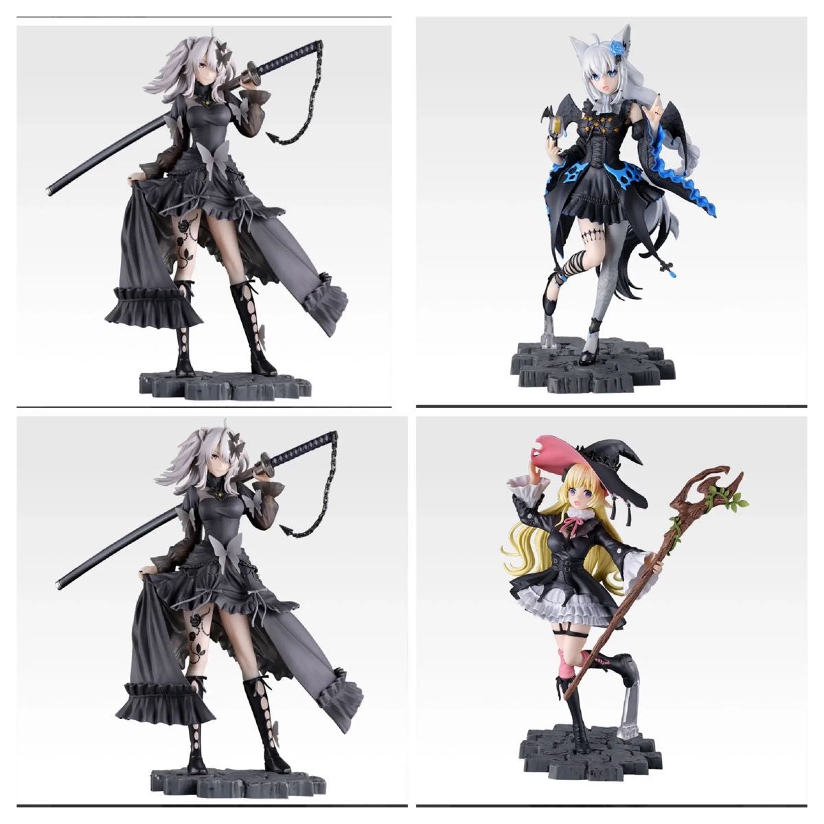 一番くじ ホロライブ 白神フブキ 獅白ぼたん 角巻わため フィギュア