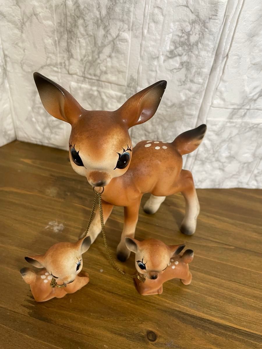 ヴィンテージ ソフビ フィギュア 昭和レトロ 動物 鹿 ヴィンテージ