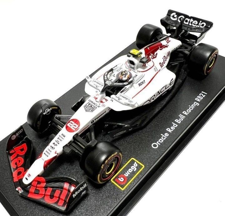 新品buragoクリアケース#22 角田1/43 RedBull RB21 JAPAN GP & Bahrain