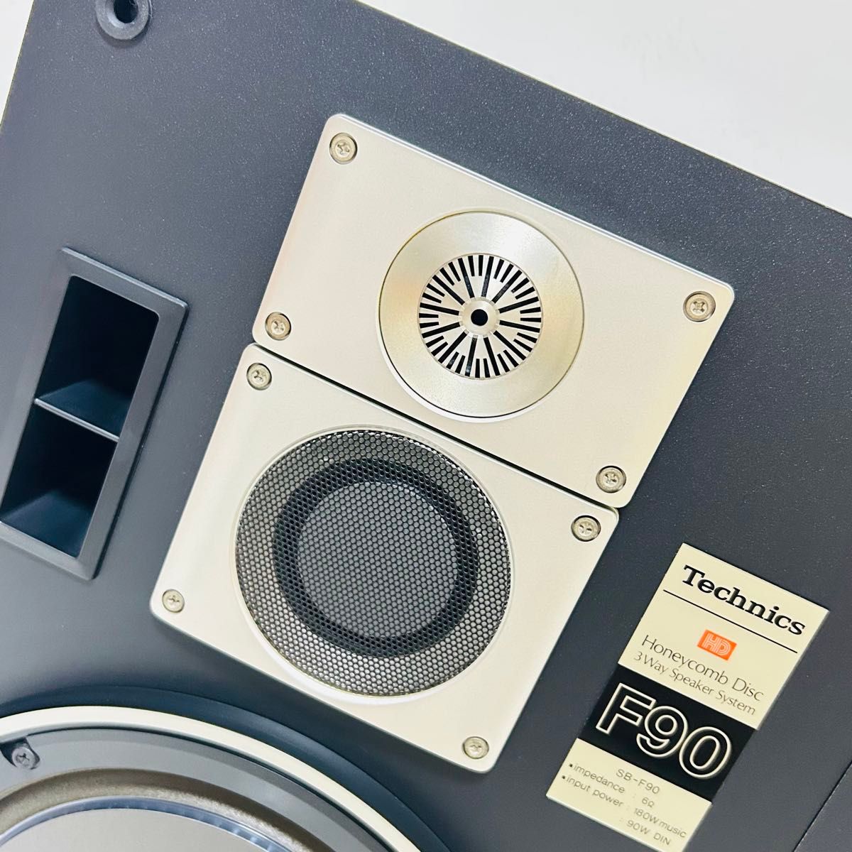 希少レア】Technics 3Wayスピーカー ペア SB-F90 美品 テクニクス 動作