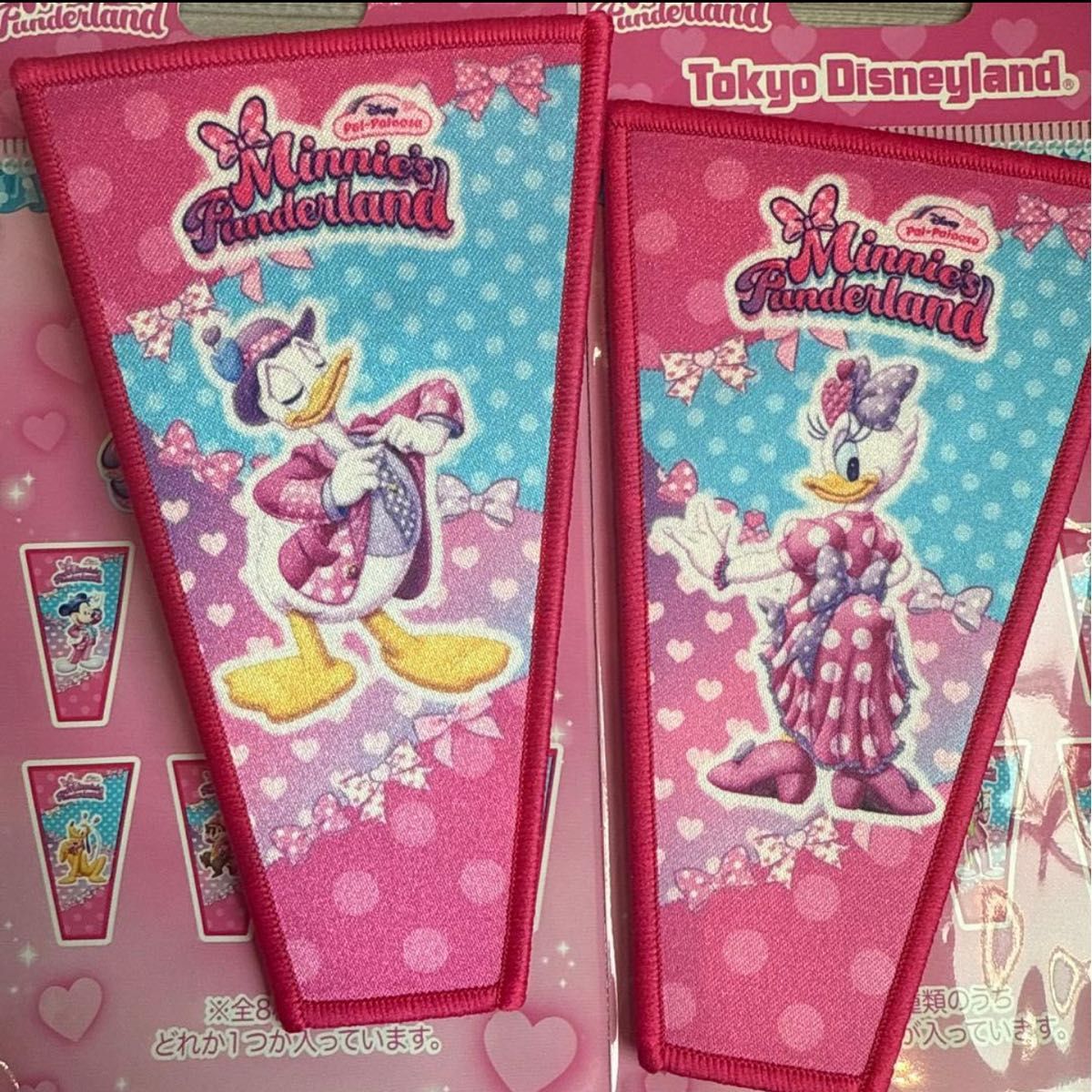 ディズニー ミニーのファンダーランド ワッペンアクセサリー8個