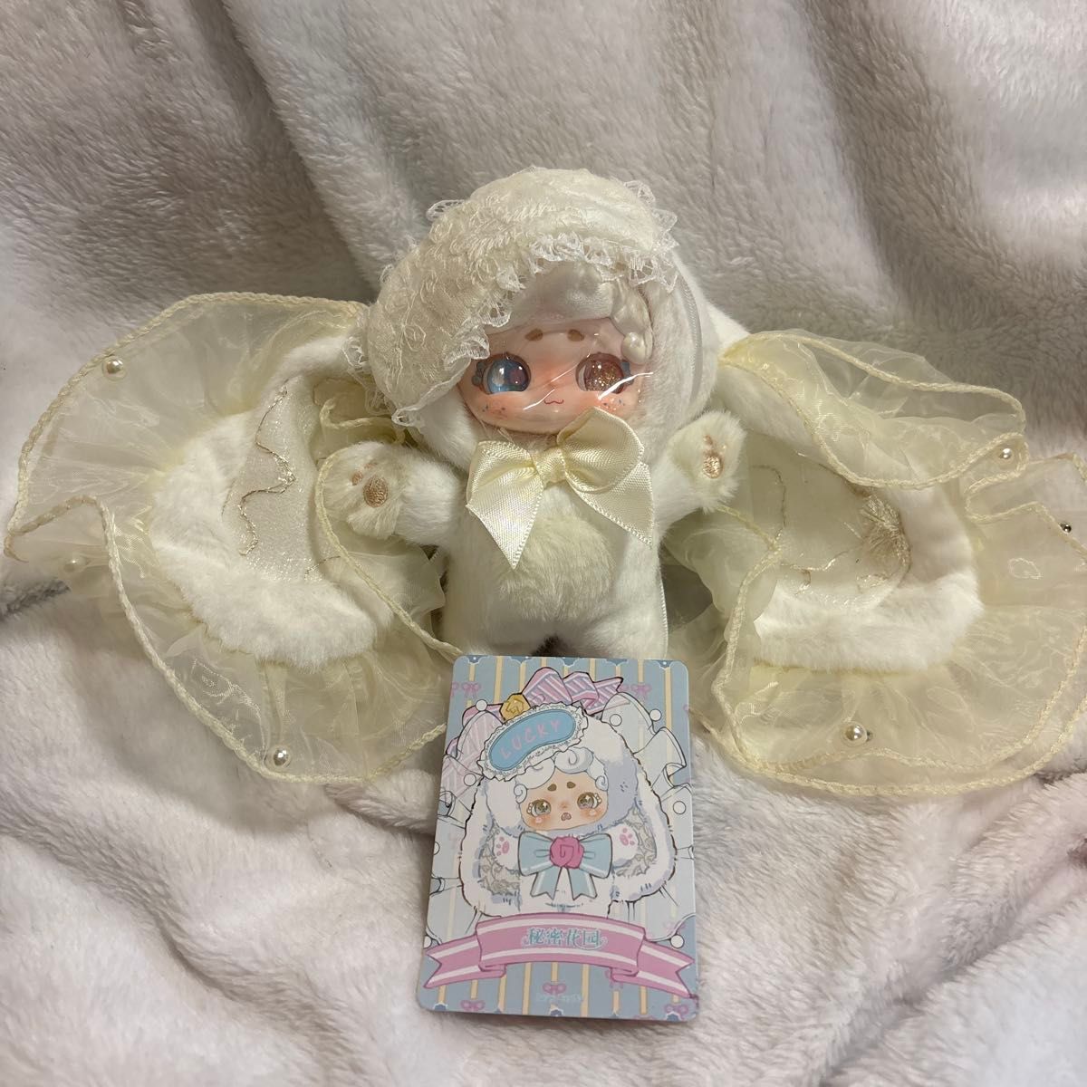 LuckyDeerNay ぬいぐるみ 秘密の花園シリーズ シークレットB ホワイト