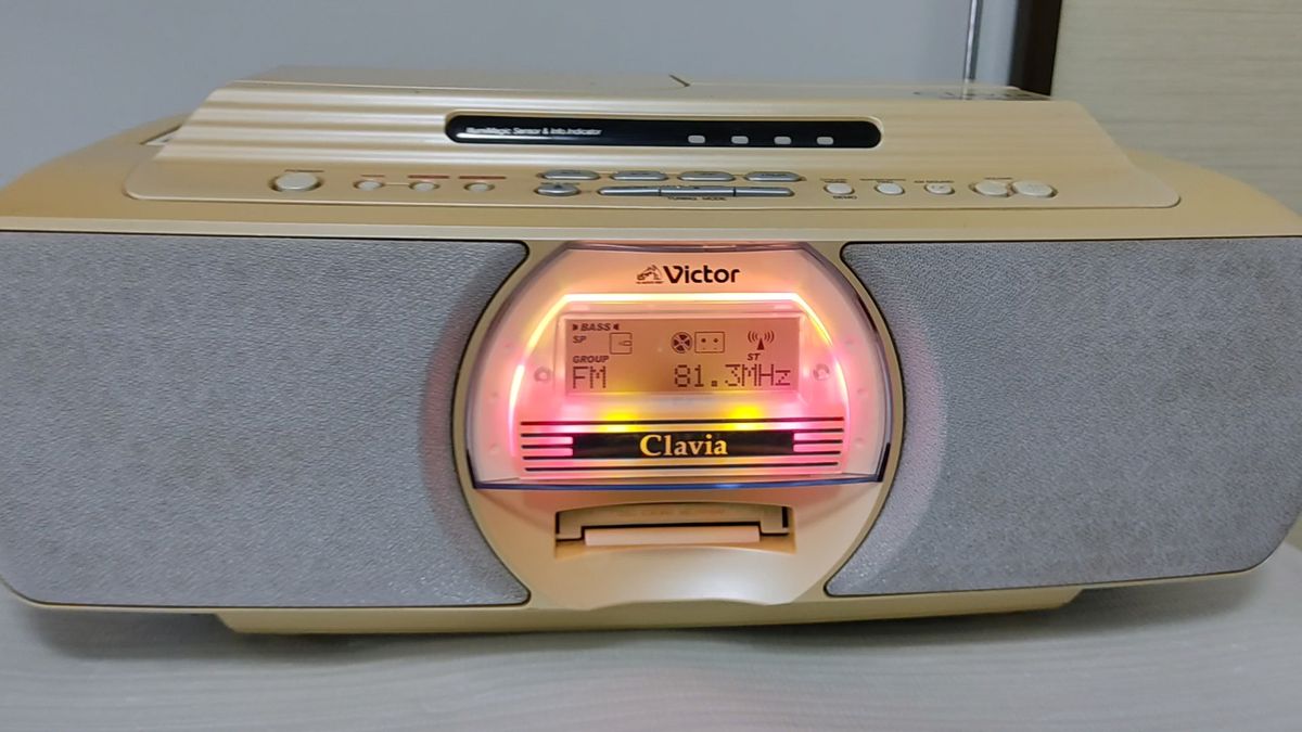 KENWOOD MDX-K1 CD/MD/TUNER コンポ ラジカセ 極美品 ジャンク品