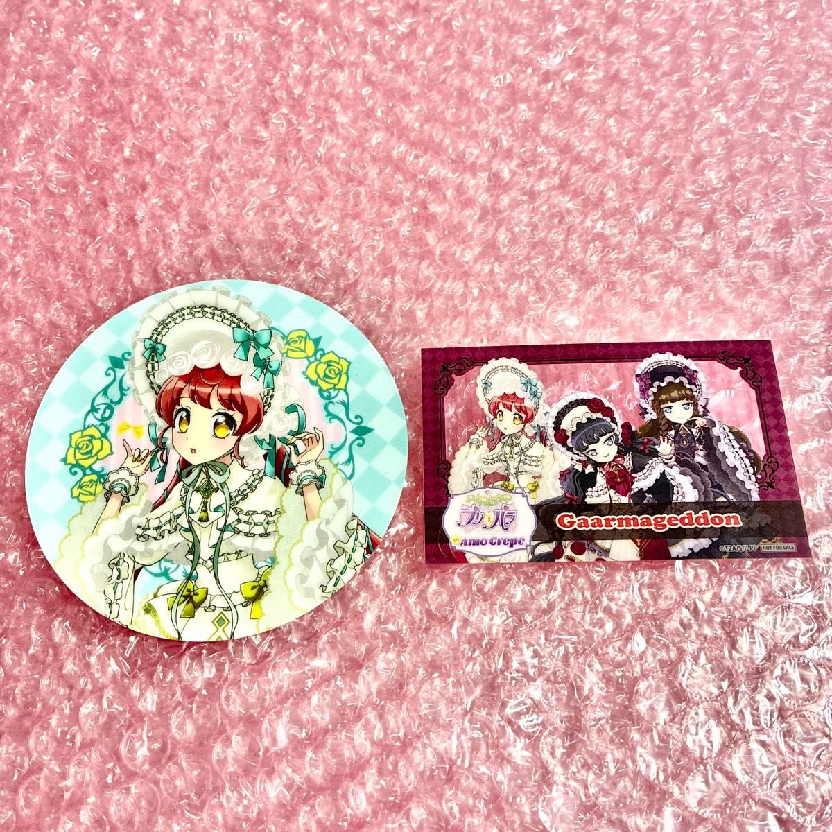 プリパラ アモクレープ Amo Crape 特典 白玉みかん あろま ガァルル