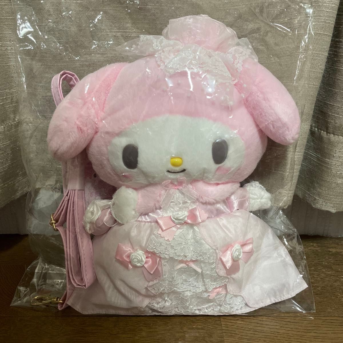 レディマイメロディ マイメロ ぬいぐるみ風 ショルダーバッグ サンリオ