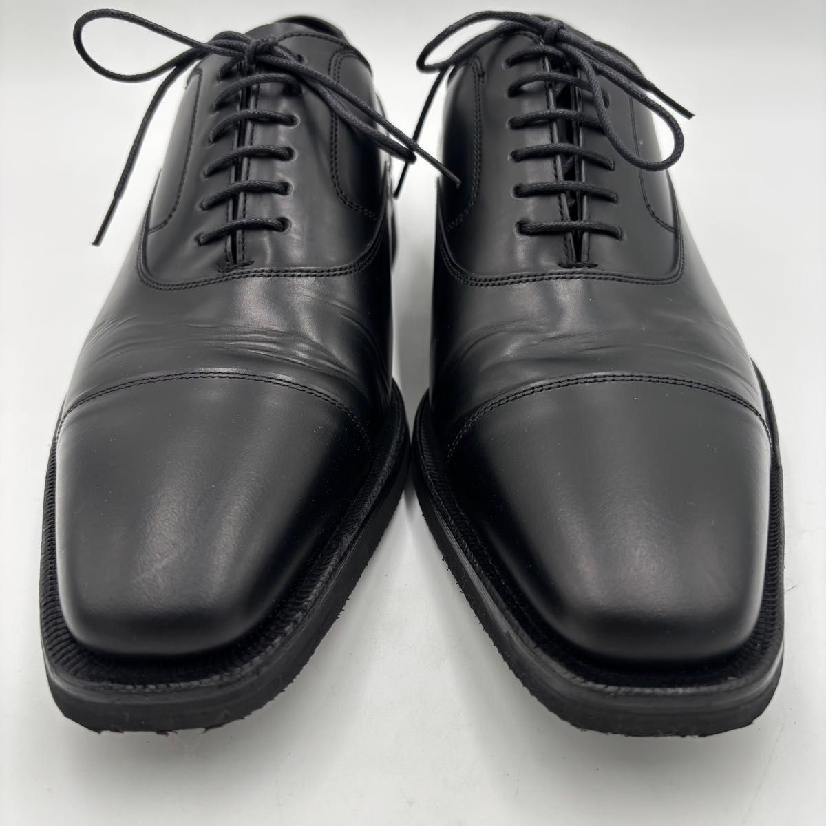 極美品】 REGAL☓GEOX ストレートチップ 内羽根 ブラック 24cm 極美品