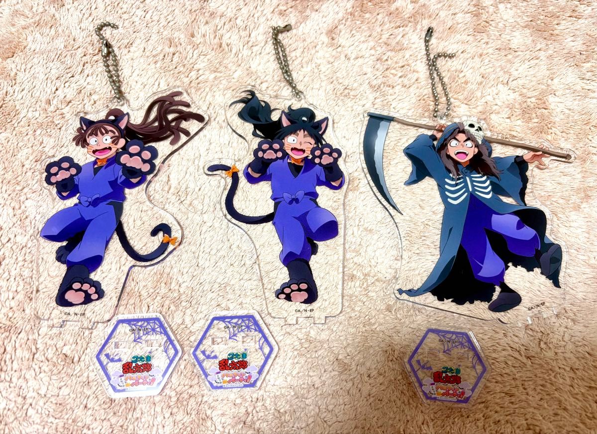 忍たま アクリルキーホルダー ハロウィンパーティ 尾浜 久々知 竹谷