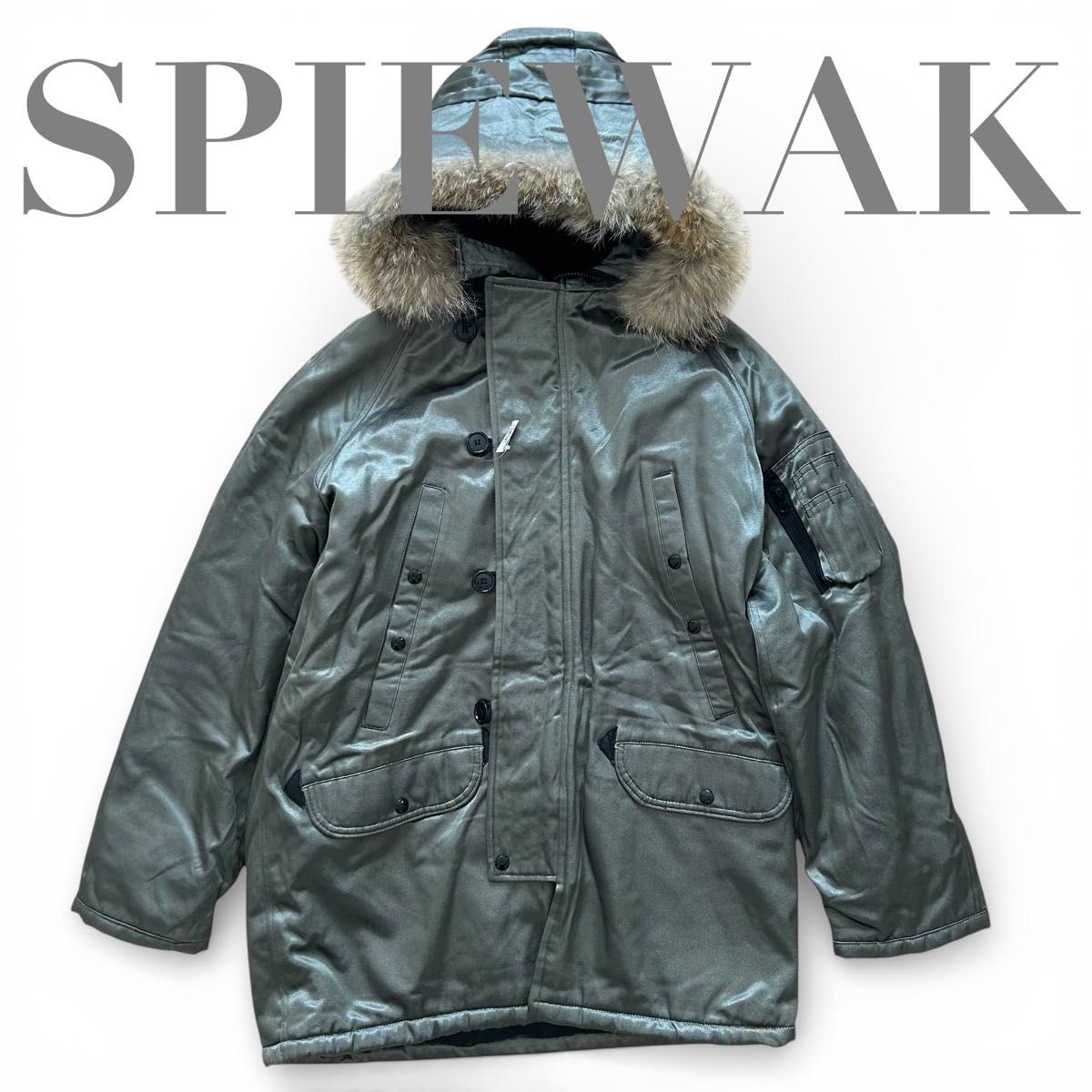 極美品】 SPIEWAK スピワックス N-3B タイタンクロス コヨーテファー