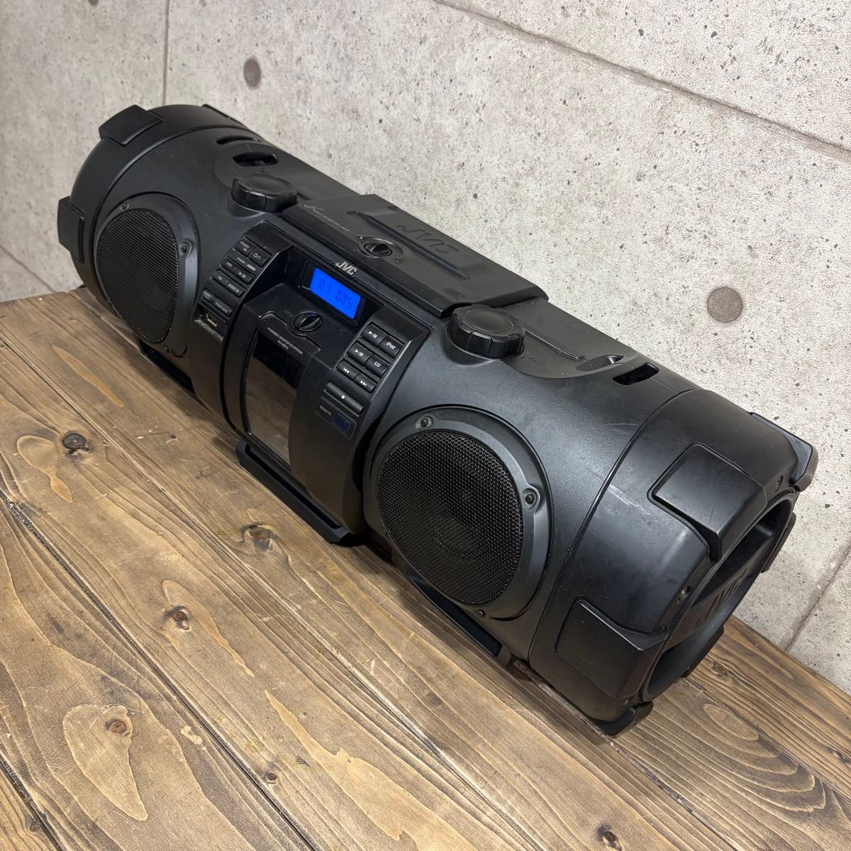 JVC RV-NB70-B パワードウーハー CDシステム スピーカー ビクター