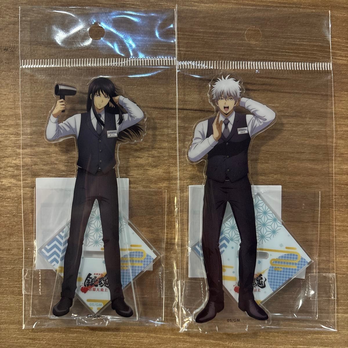 銀魂 ヤマダ電機 YAMADA アクリルスタンド 坂田銀時 桂小太郎 セット