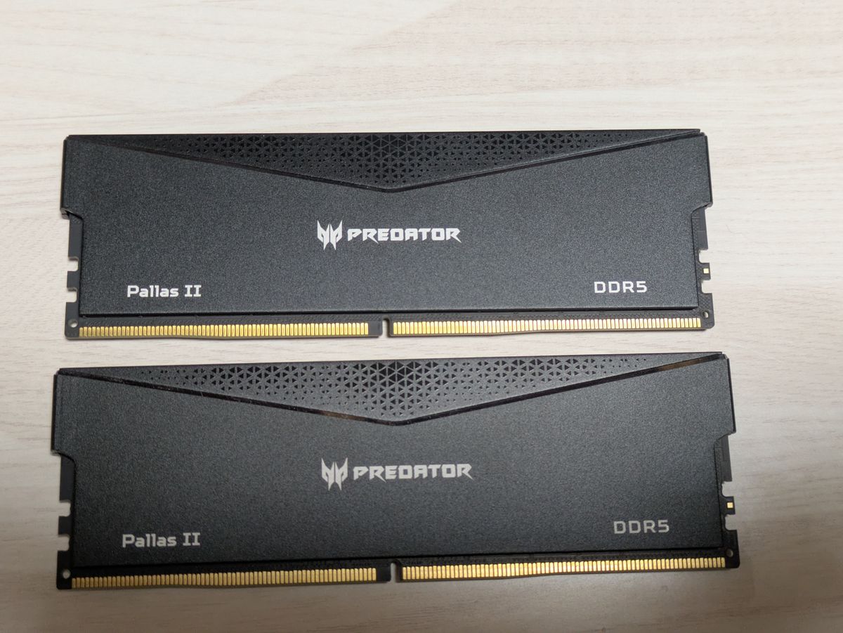 Acer Predator Pallas II DDR5 6000MHz 64GB(32GBx2枚) CL30｜Yahoo