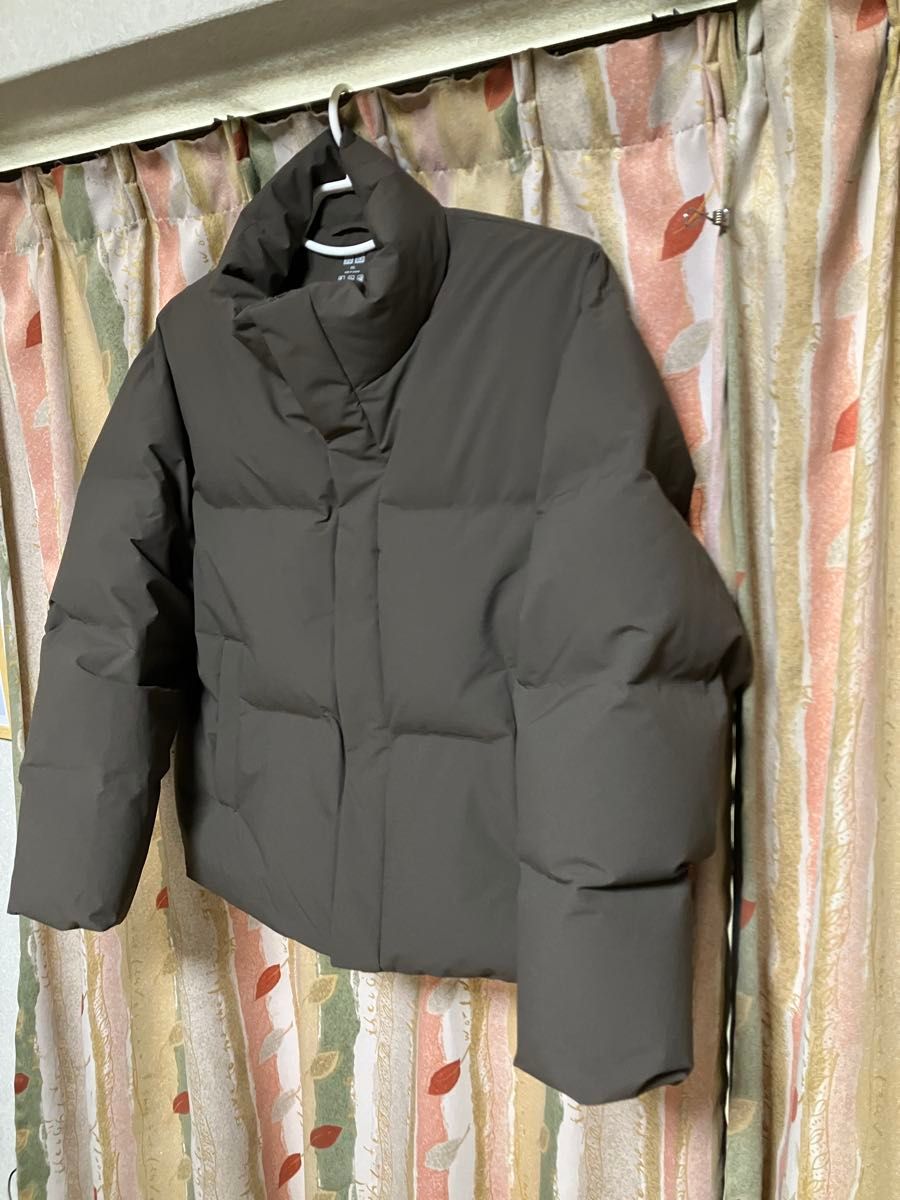 ユニクロ シームレスダウンジャケット ダークブラウン XXL｜Yahoo