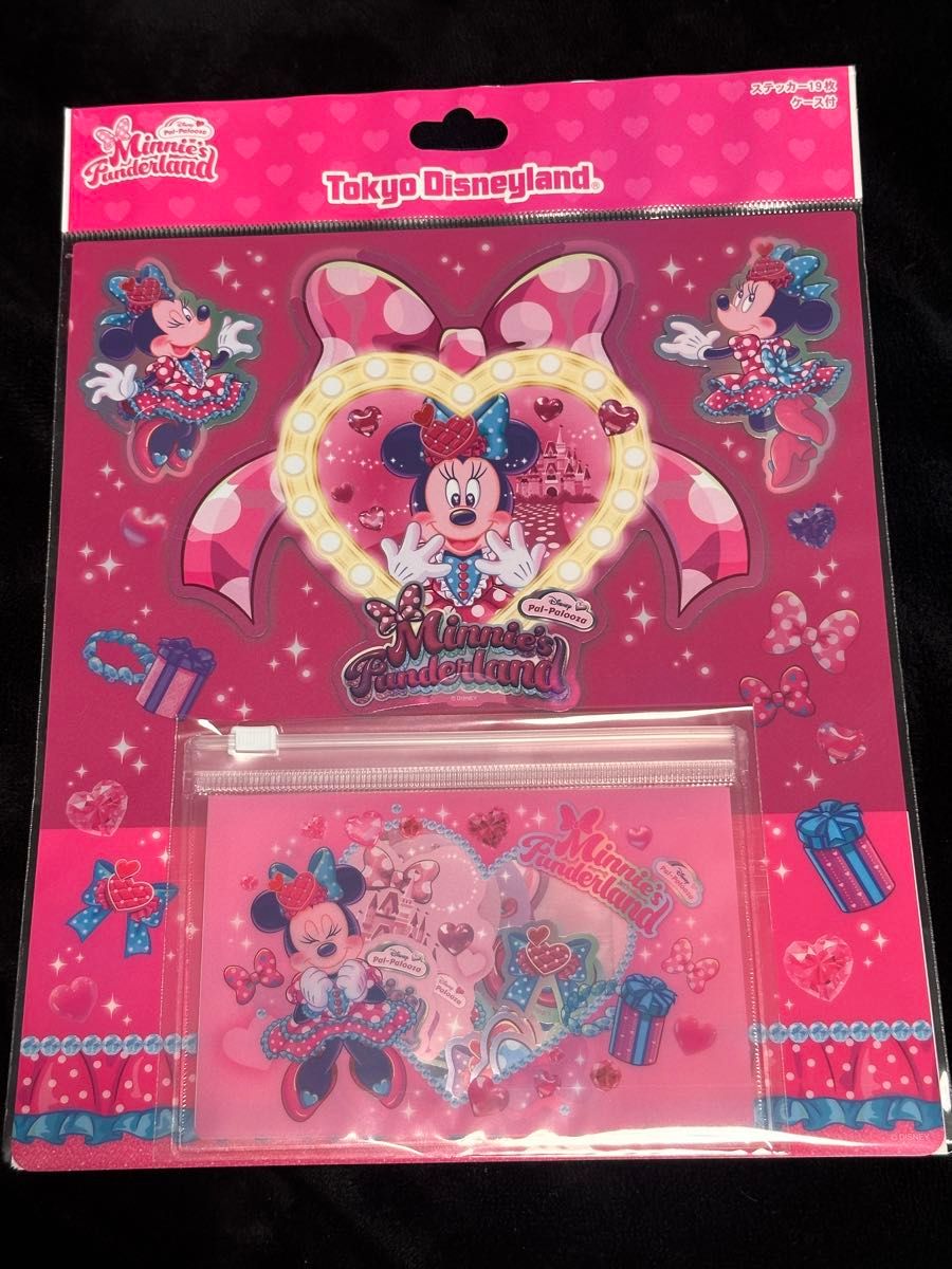ミニー パルパルーザ ステッカーセット ディズニーランド 2025 シール