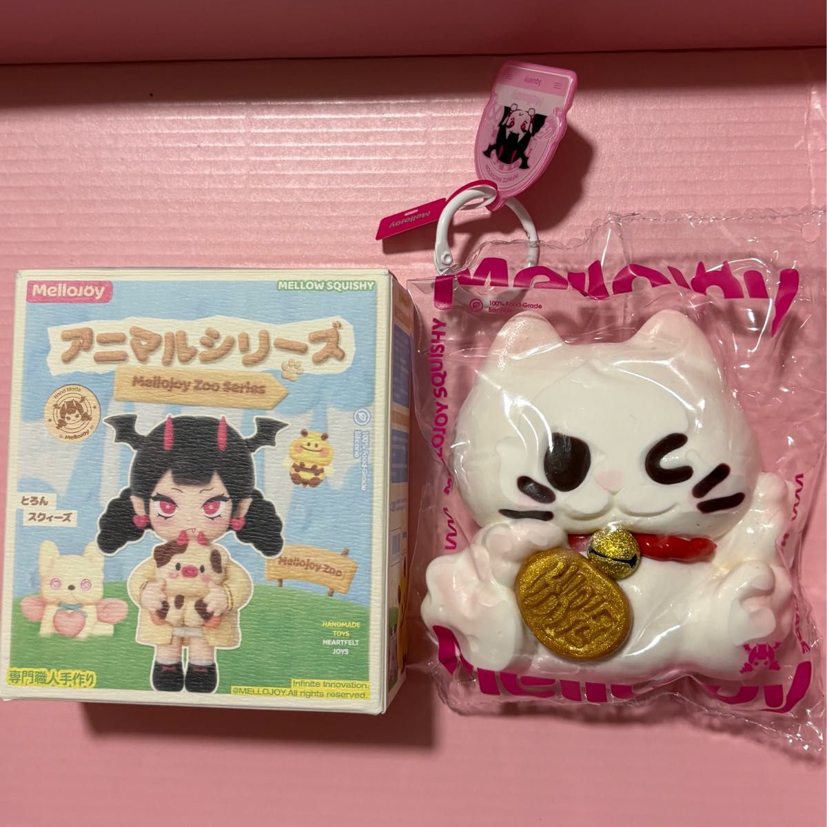 Mellojoy メロジョイ スクイーズ アニマルシリーズ 招き猫｜Yahoo