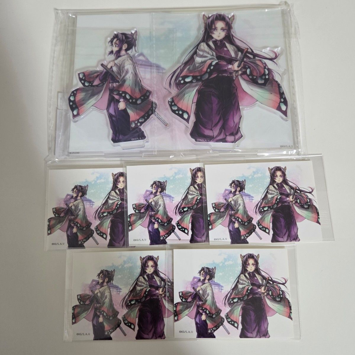 鬼滅の刃 ufotable webshopくじ 繋ぐ しのぶとカナエ C賞 アクリル