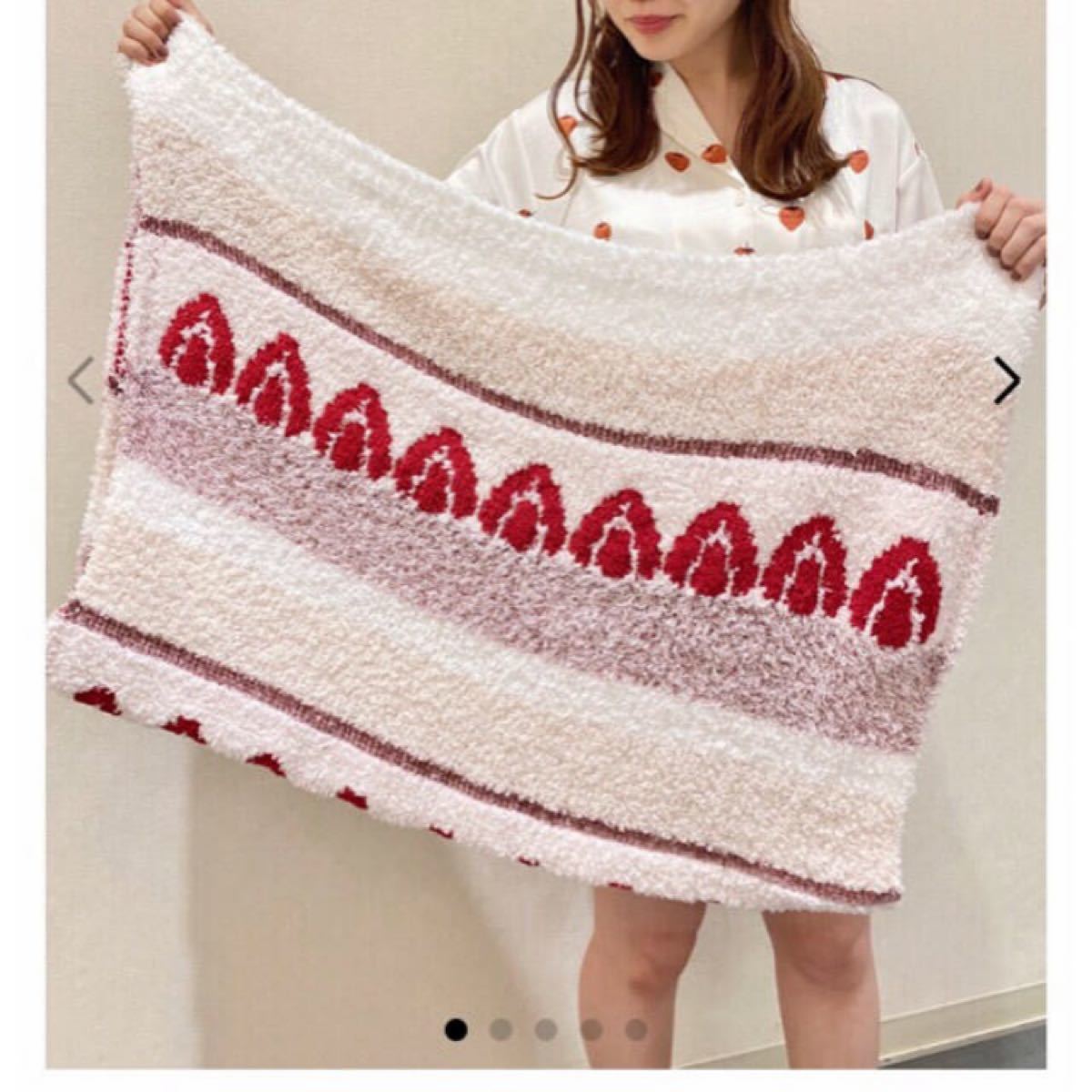 レア 新品【PARIYA】'ショートケーキブランケット ジェラートピケ