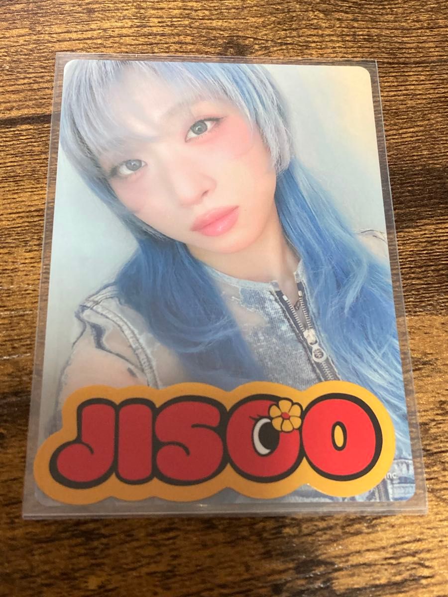 HANA ファンミ JISOO ジス トレカ ランダムフォトカード ステッカー
