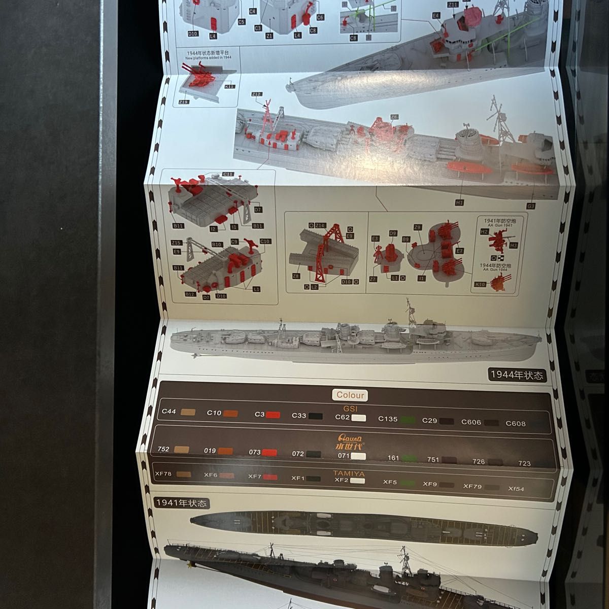 1/350 トライアンフモデル日本海軍駆逐艦白露フルハル仕様＋UPグレード