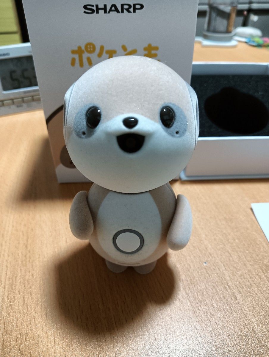 SHARP ポケとも SR-C01M-W コンパニオンロボット卓上ホルダー付｜Yahoo