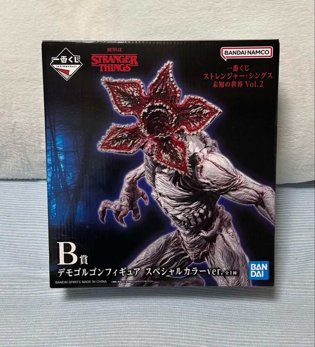 一番くじ ストレンジャー・シングス】A賞 リバーシブルロゴフィギュア