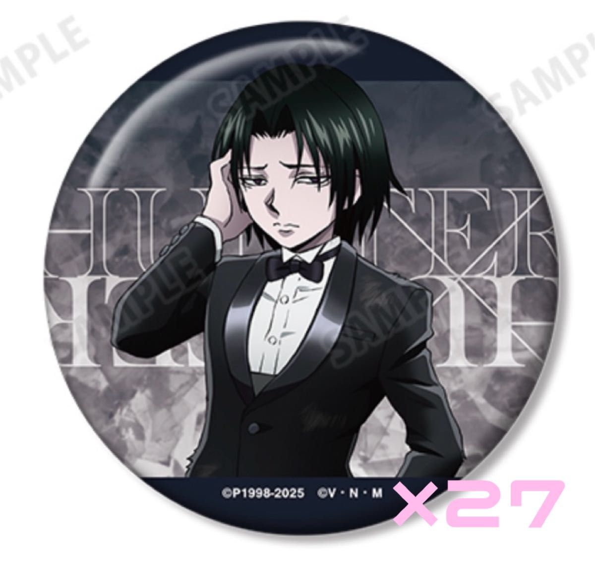 HUNTER × HUNTER フェイタン グリッター缶バッジ アニメ HUNTER