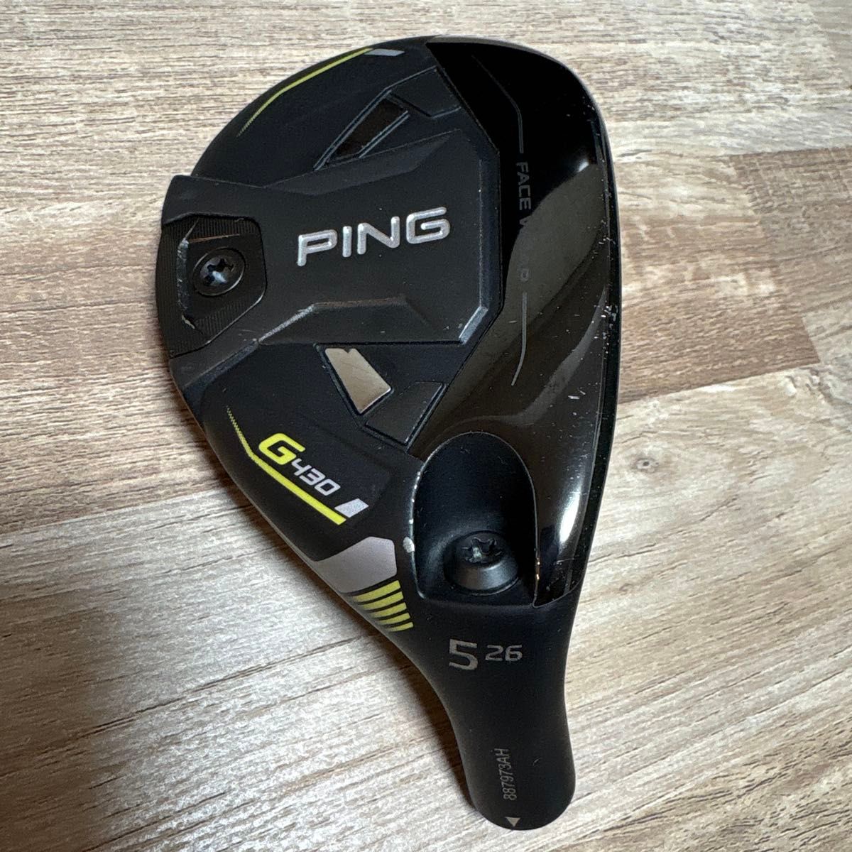 PING ピン G430 5U 26° ハイブリッド ユーティリティ UT ヘッドのみ