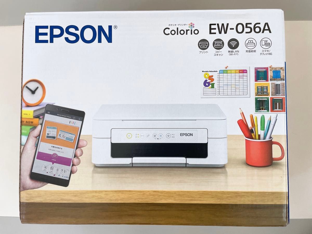 EPSON エプソン プリンター EW-056A 新品未使用品 保証 インク付属