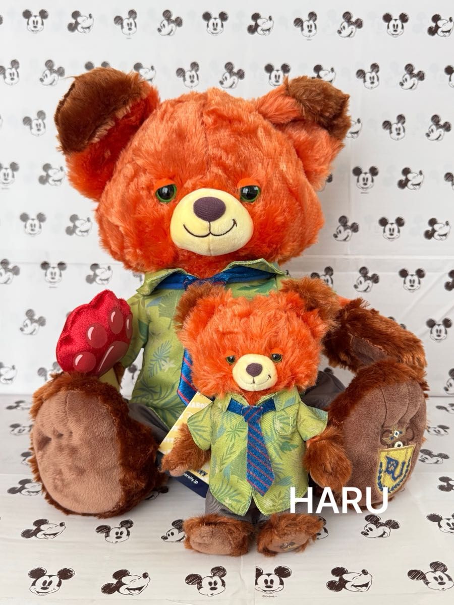 ユニベアシティ ニック ズートピア パウシクル ぬいぐるみ（M） キー