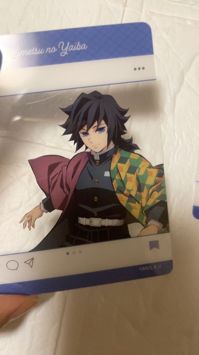 冨岡義勇 鬼滅の刃 柱イベント 柱稽古編 コラージュレイヤードパネル